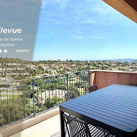 Bellevue - Terrace, Golf & Pool * Sainte-Maxime